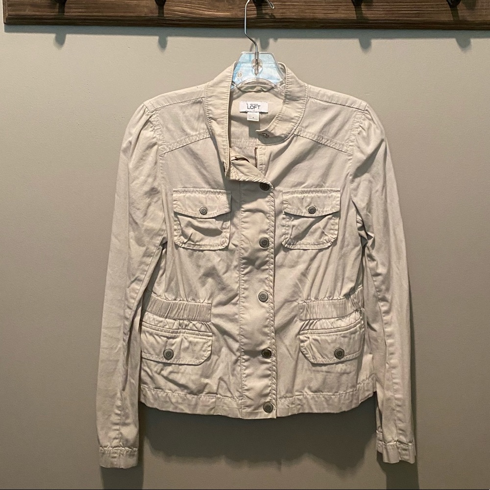 Ann Taylor Loft Utility Jacket - Size 4